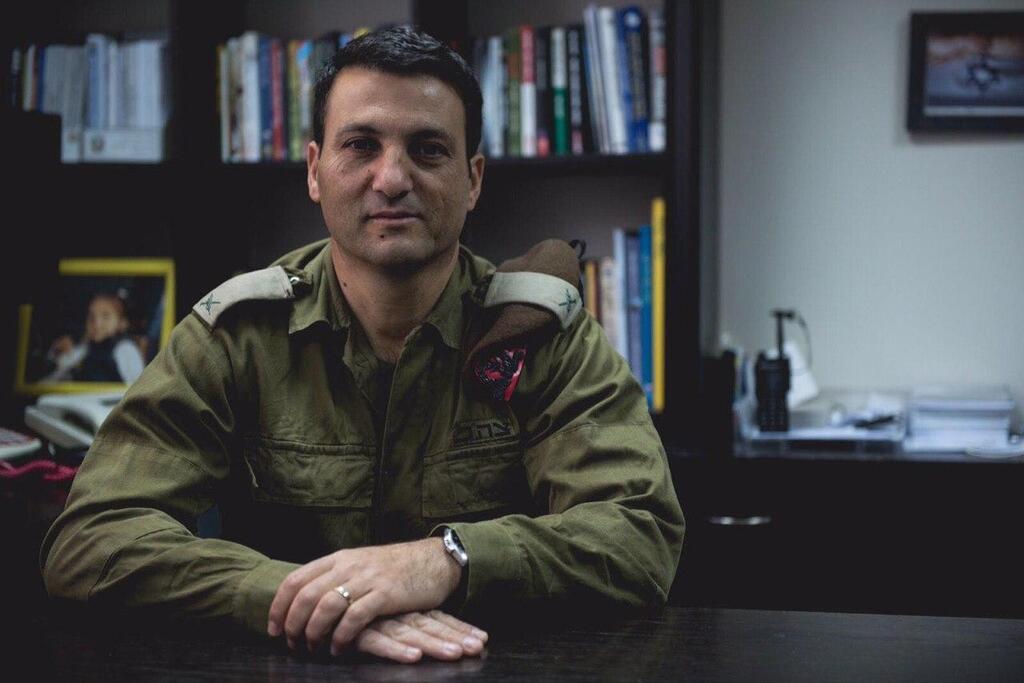 יניב עשור (צילום: דובר צה"ל ) תא"ל יניב עשור