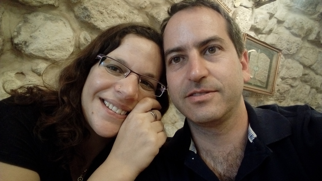 אופיר וגליה (צילום: גליה פלד) אופיר וגליה