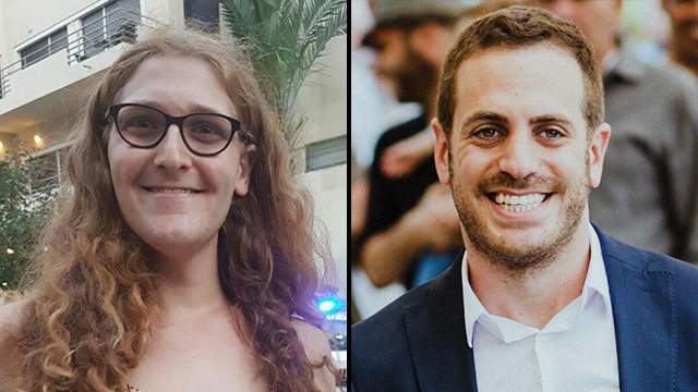 בירכו על המהלך. אלה אמסט ועו"ד אור קשת ( צילום: אדם קפלן) עו"ד אור קשת, אלה אמסט