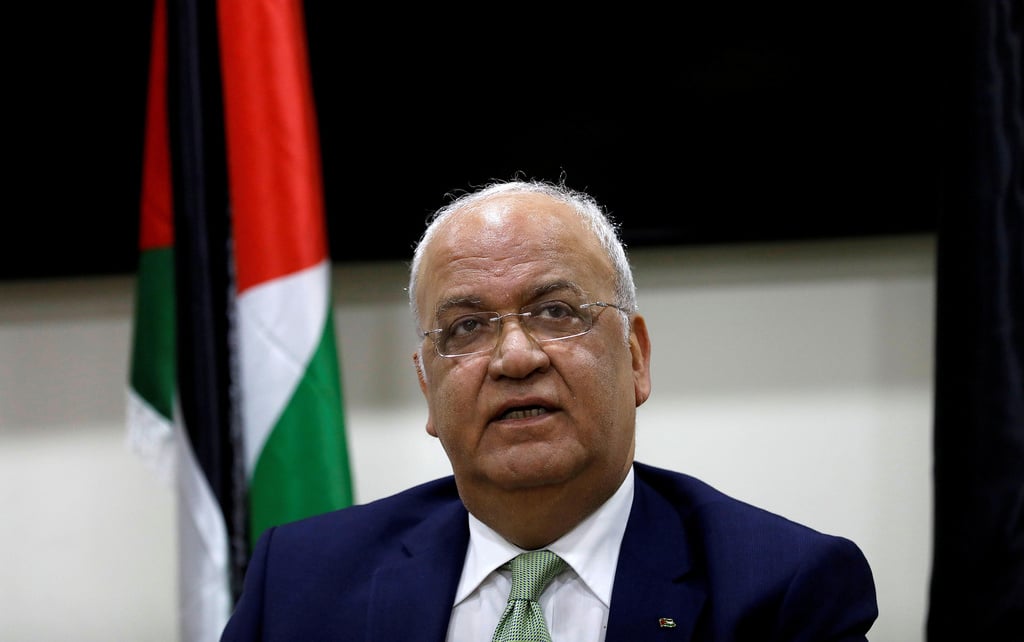 Palestinian official Saeb Erekat (Photo: Reuters) סאיב עריקאת