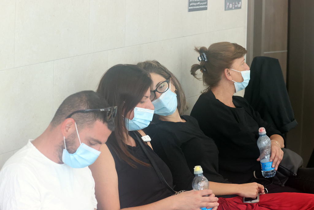 "מתמודדים עם אובדן קטסטרופלי". משפחת ויטל בבית המשפט, היום (צילום: מוטי קמחי ) משפחת ויטל