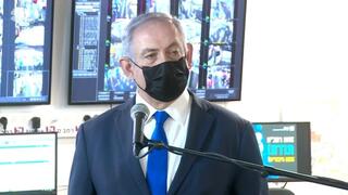 ביקור של ראש הממשלה בנימין נתניהו בחמ"ל הקורונה בבית החולים רמב"ם שבחיפה