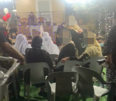 חתונה בניגוד להנחיות בכפר קאסם