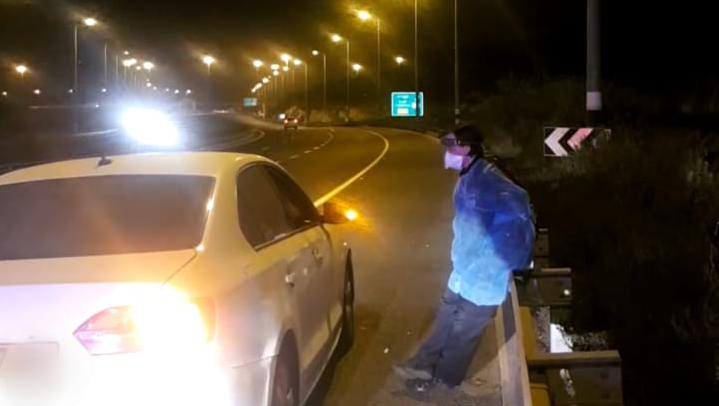 נתפסה נהגת בת 20 במהירות חריגה של 151 קמ"ש והתברר כי היא מפרה בידוד