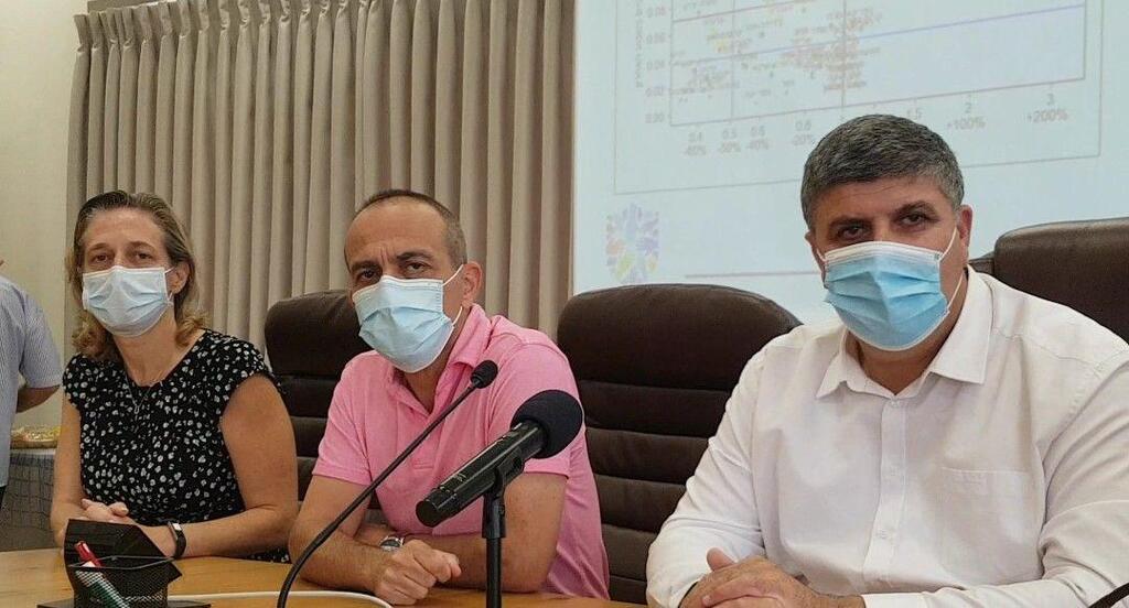 רוני גמזו ושרון אלרעי פרייס בביקור באום אל פחם