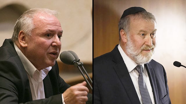 אביחי מנדלבליט ודודי אמסלם 