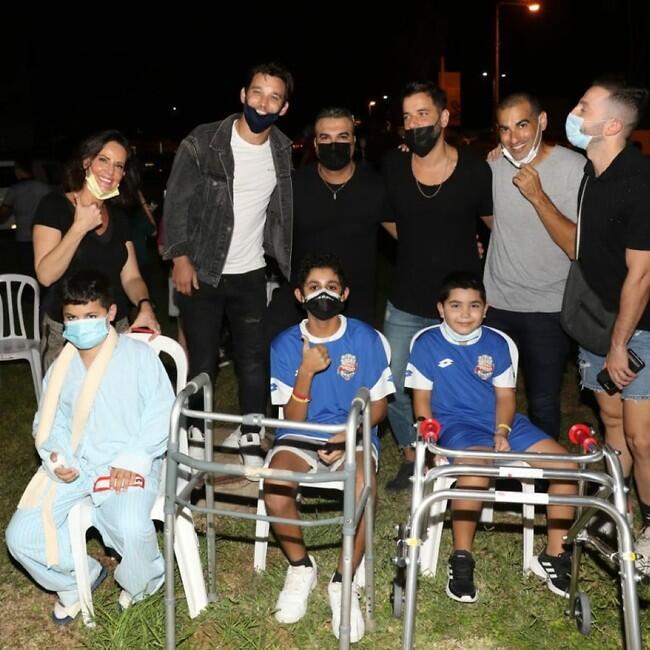 רון שובל וטום קשתי הצטרפו לערב המרגש (צילום: רפי דלויה) רון שובל וטום קשתי הצטרפו לערב המרגש