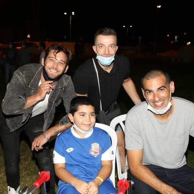 עשו לו את היום. אנדי רם, לאון שניידרובסקי ודין מירושניקוב (צילום: רפי דלויה) עשו לו את היום. אנדי רם, לאון שניידרובסקי ודין מירושניקוב