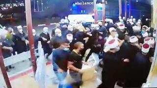 דרוזים ממג'דל שמס לוקחים גופה של שייח' דרוזי שנפטר מקורונה