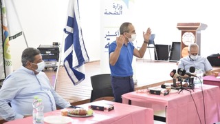 פרופ' רוני גמזו  ופרופ' נחמן אש בביקור בפוריידיס