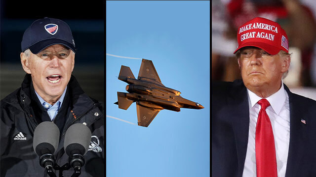  ג'ו ביידן , דונלד טראמפ, f35
