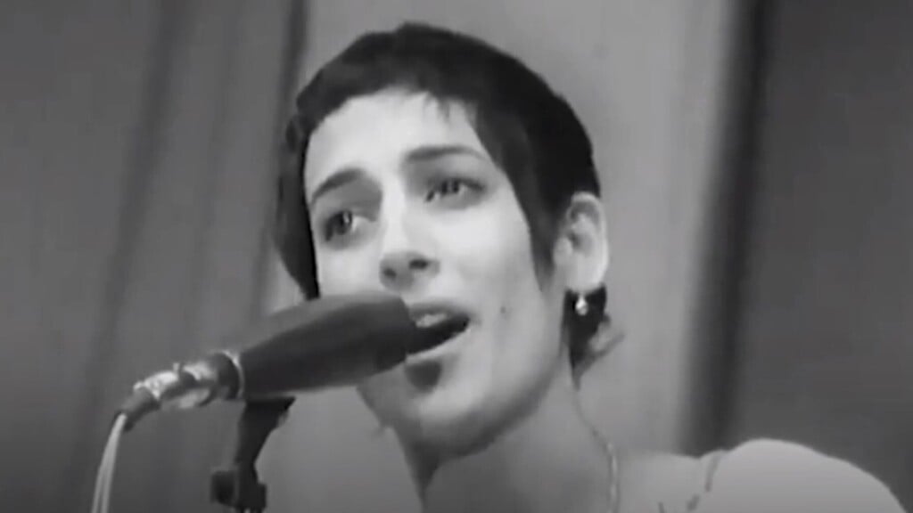 רבקה זוהר בפסטיבל הזמר והפזמון 1969, מתוך ארכיון קול ישראל (צילום מסך) רבקה זוהר