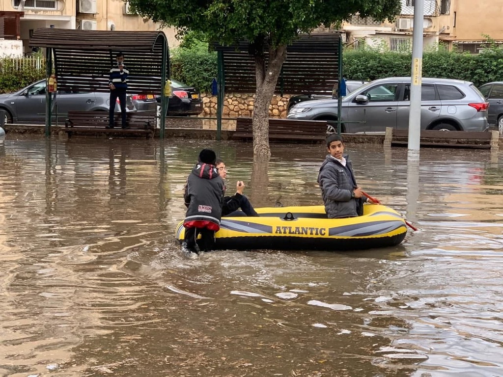 הצפות באשדוד