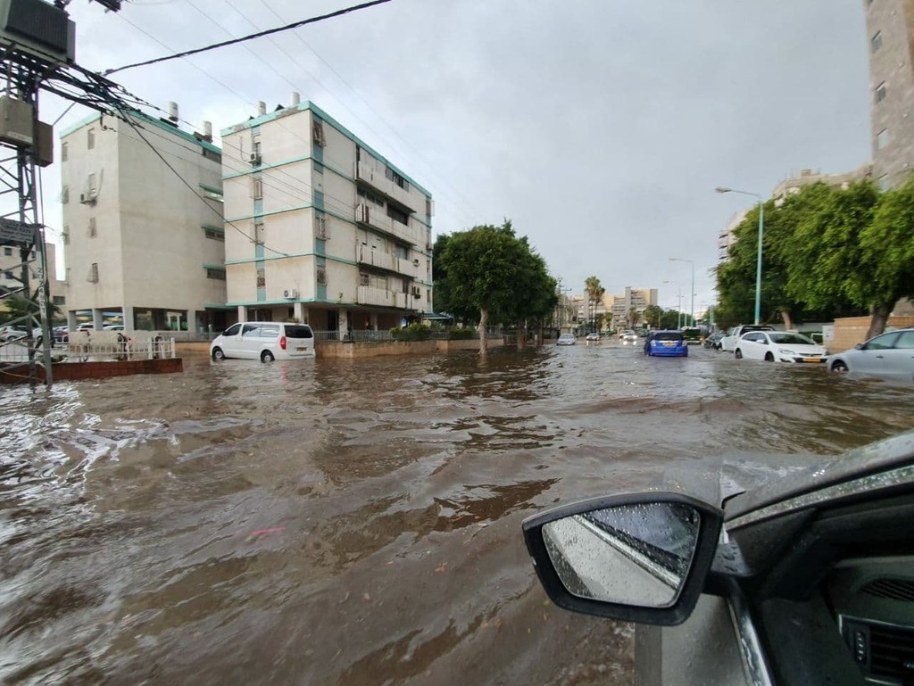 מזג אוויר חורפי באשדוד
