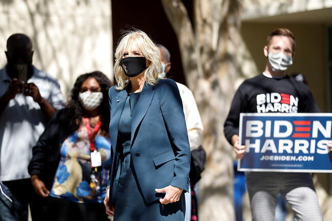 לא מדויקת. ג'יל ביידן (צילום: GettyImages) לא מדויקת. ג'יל ביידן