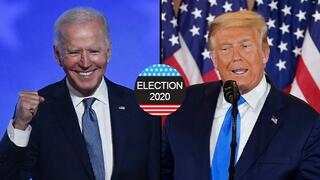 Joe Biden and Donald Trump 