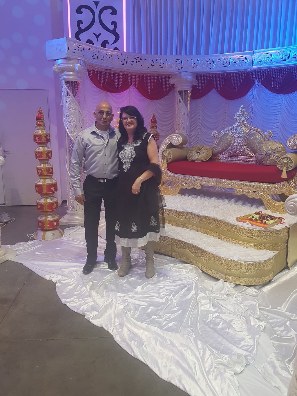 "הוא הגיע אליי ואמר לי שאין טעם שאהיה לבד" (צילום: אלבום משפחתי) מירי וחנן