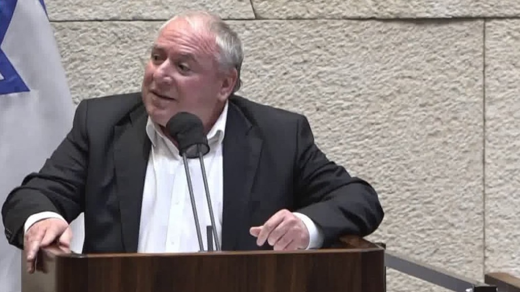השר דודי אמסלם במליאה