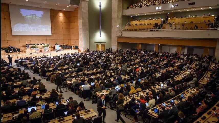 World Health Organization assembly at the United Nations Offices in Geneva (Photo: AFP) World Health Organization World health assembly at the United Nations Offices in Geneva