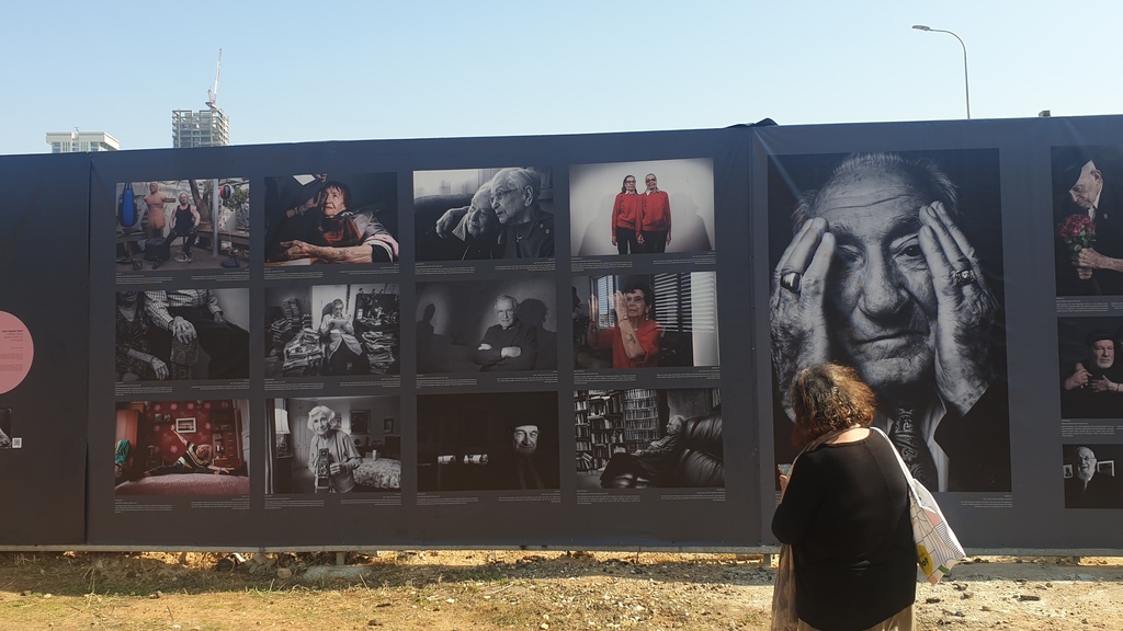 The festival features a project that documents Holocaust survivors during COVID 