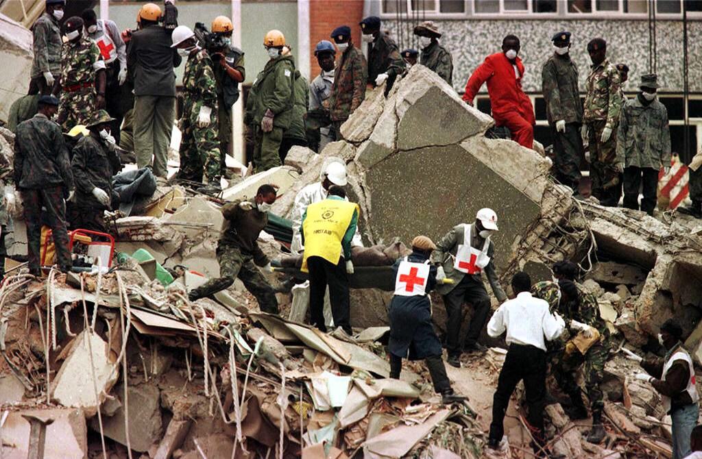The American Embassy in Nairobi, Kenya, was bombed in 1998, one of two attacks that day attributed to the Qaeda leader Abu Muhammad al-Masri 