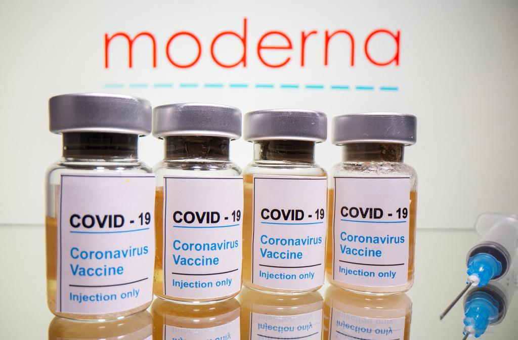 Illustrative: The Moderna vaccine 