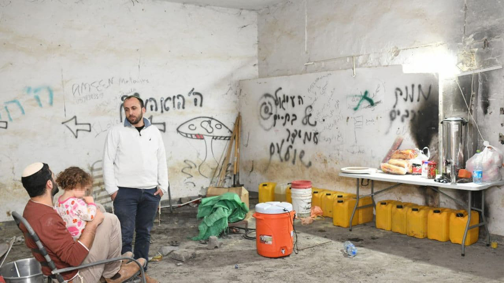 עשרות מתנחלים עלו לשטח היישוב שא-נור