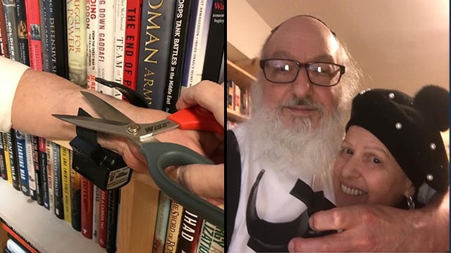 "חתכה את האזיקים מעל ליבי". פולארד, רעייתו אסתר והאזיק האלקטרוני שנגזר ג'ונתן פולארד חופשי