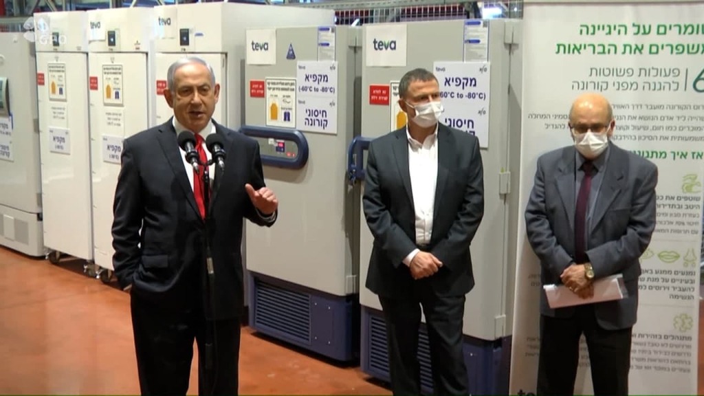 בנימין נתניהו, יולי אדלשטיין וחזי לוי