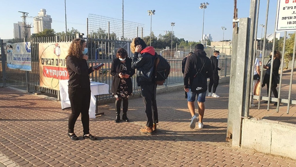 בית ספר בבאר שבע, חלק מהחטיבות למדו ימים ספורים בלבד (צילום: בראל אפרים) תיכון מקיף א' בבאר שבע