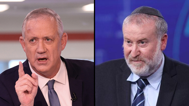 בני גנץ ואביחי מנדלבליט