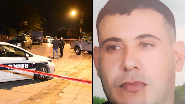 ההרוג מוחמד אלאטרש וזירת הירי (צילום: הרצל יוסף) מוחמד אלאטרש - זירת הירי