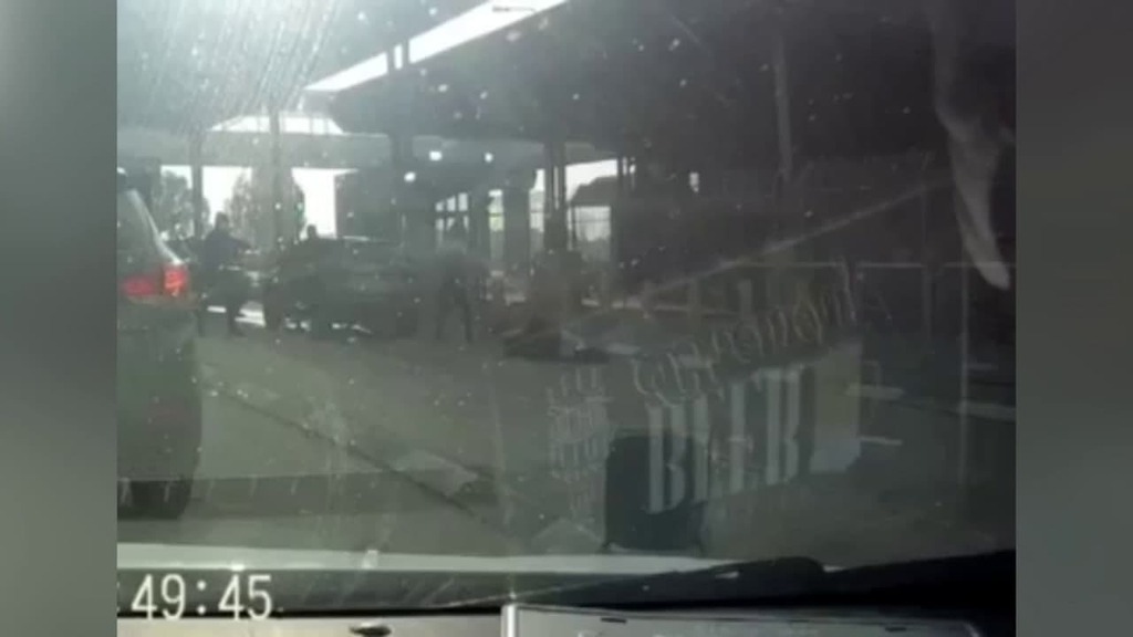 מתוך תיעוד רגע הירי תיעוד רגע הפיגוע במחסום קלנדיה