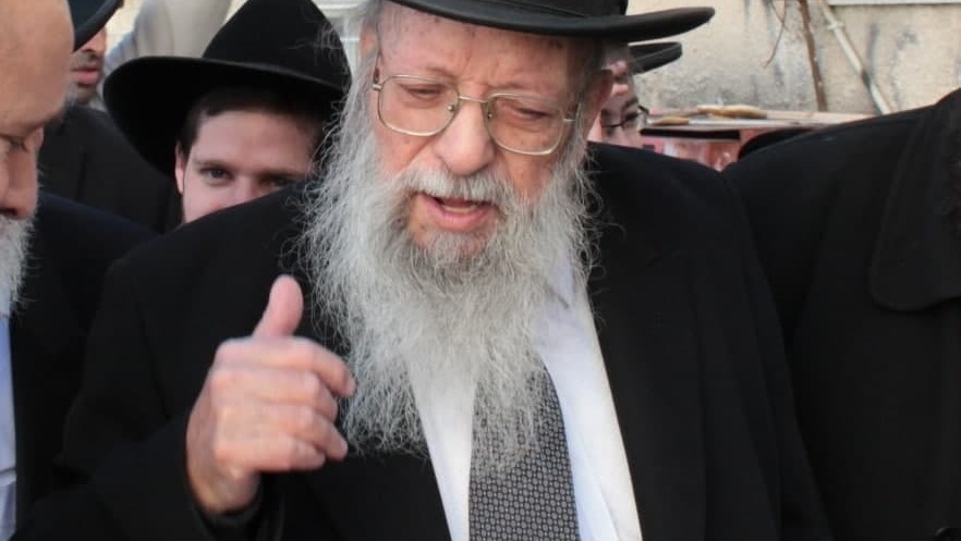 הרב אהרון דוד חדש (צילום: שלומי כהן, כיכר השבת) הרב אהרון דוד חדש