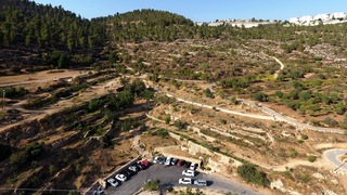 אזור רכס לבן, ליד ירושלים