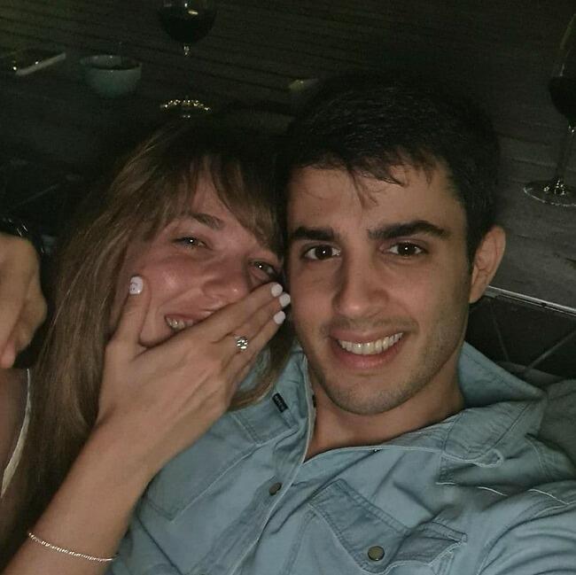 קולולו. דנה פרידר ואריאל פרדו מאורסים (אינסטגרם) קולולו. דנה פרידר ואריאל פרדו מאורסים