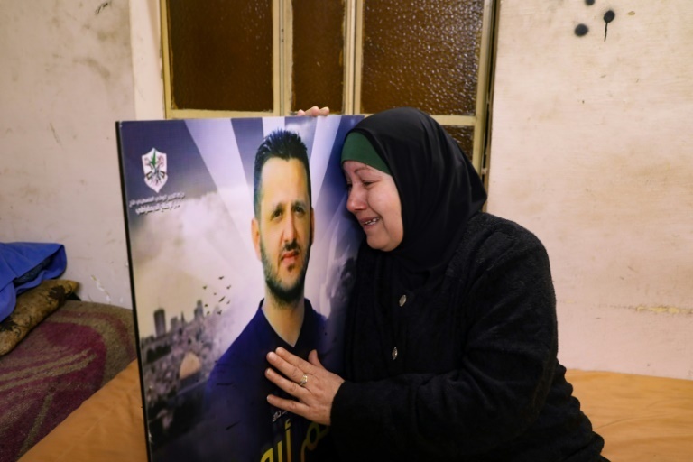 Um Hatem Abu Rizq lost one son to intra-Palestinian violence in Balata refugee camp in October and her other two have gone into hiding in fear for their lives 