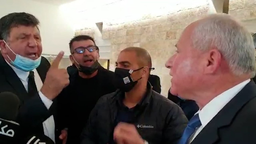 "בגדת בעדה הדרוזית". העימות בין דיכטר לנציגי העדה (צילום: יעל פרידסון) נציגי העדה הדרוזית התעמתו את אבי דיכטר, יוזם חוק הלאום לקראת הדיון בבית המשפט העליון