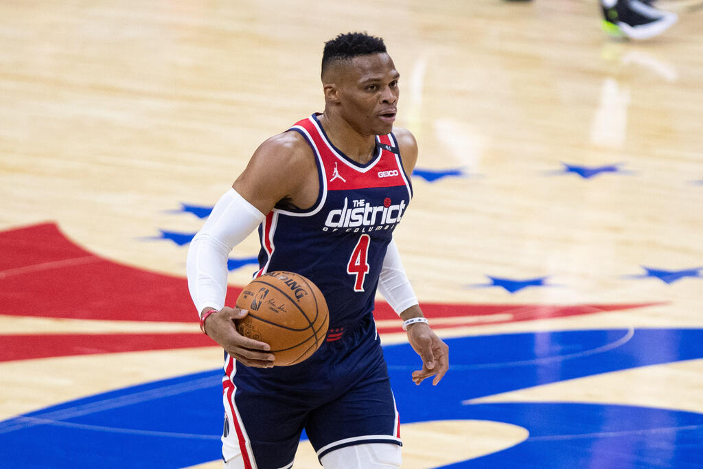 Washington Wizards PG Russel Westbrook (Photo: Reuters) ראסל ווסטברוק