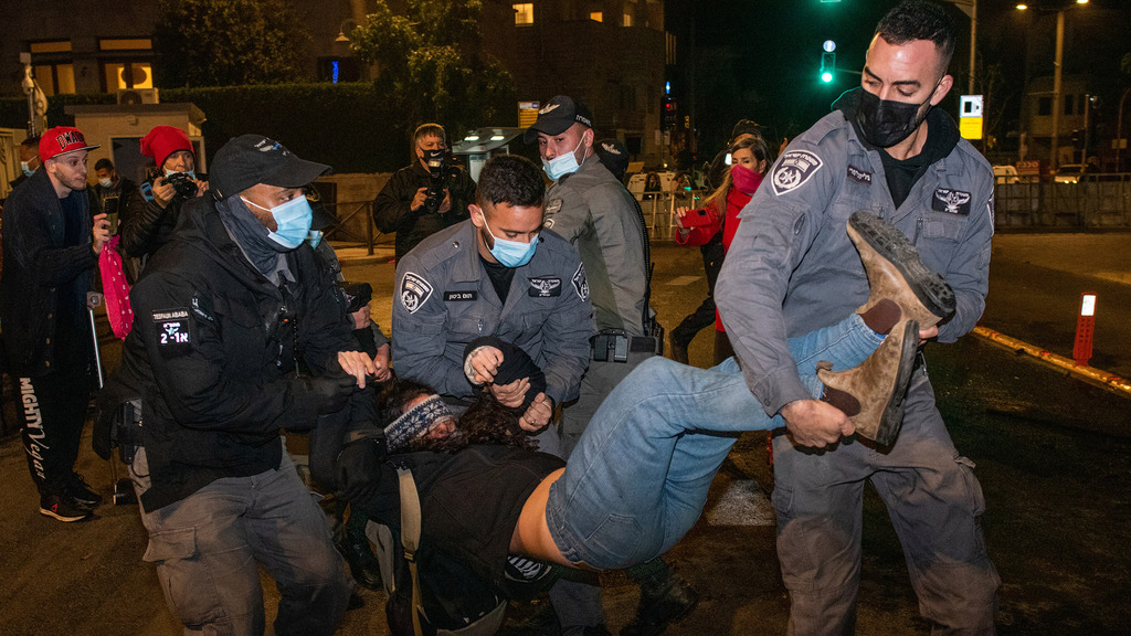 ההפגנות נגד נתניהו בבלפור ירושלים