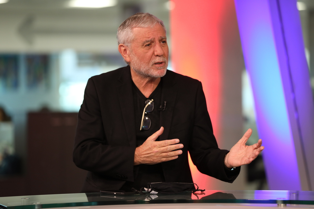 מאיר כהן באולפן ynet. "שברי מפלגות לא יביאו אותנו לשום מקום" (צילום: הדר יואביאן ) מאיר כהן