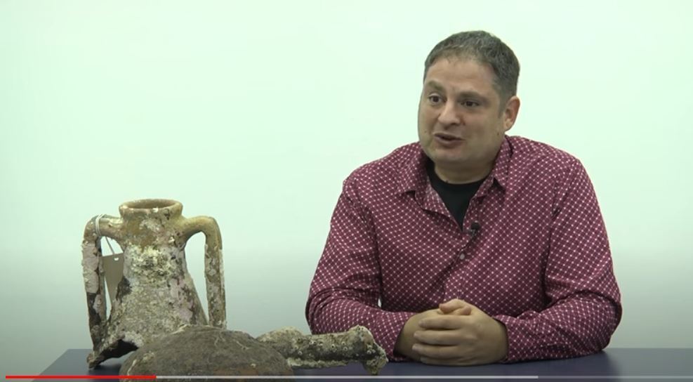 Professor Assaf Yasur-Landau of Haifa University (Photo: Screenshot) Professor Assaf Yasur-Landau Department of Maritime Civilizations at the school of Marine Sciences at Haifa University