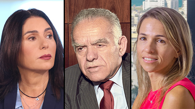 דיאמנט, שמיר ורגב (צילום: יובל חן, דוד רובינגר, אבי מועלם) מיכל דיאמנט יצחק שמיר מירי רגב
