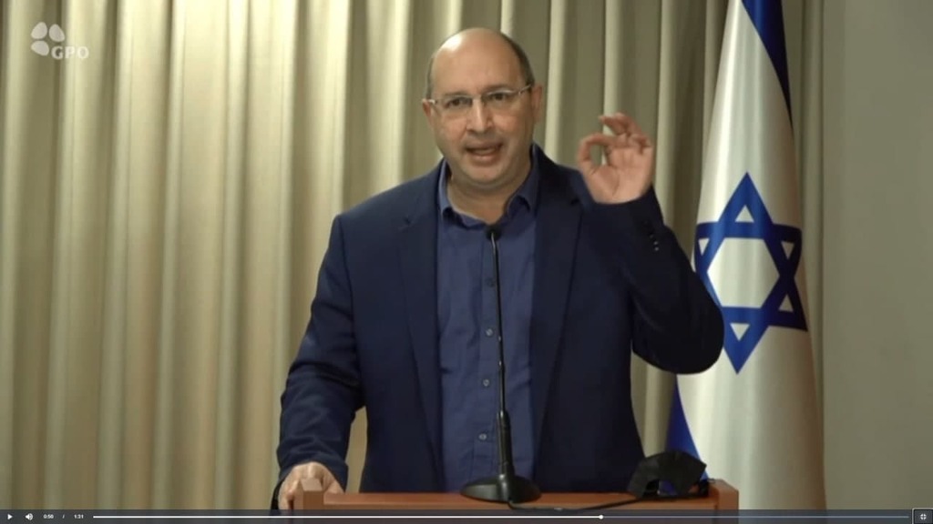 "ממשיכים להפיץ קונספירציות". ניסנקורן (צילום: משרד המשפטים) אבי ניסנקורן