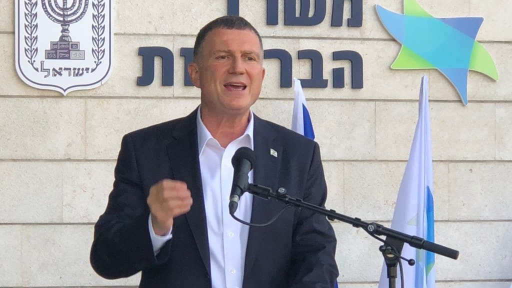 "ההפגנות הן סכנה". שר הבריאות אדשלטיין (צילום: נדב אבס) יולי אדשלטיין
