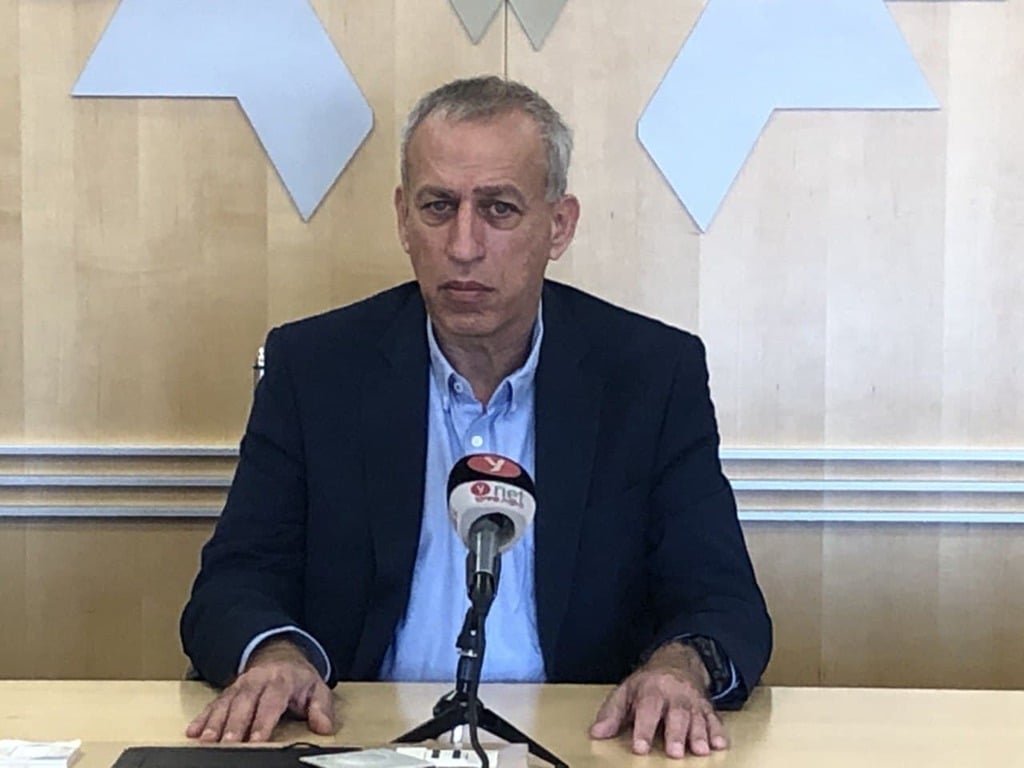 Coronavirus czar Prof. Nachman Ash (Photo: Gil Yohanan) נחמן אש