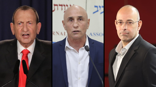 עפר שלח רון חולדאי וירון זליכה