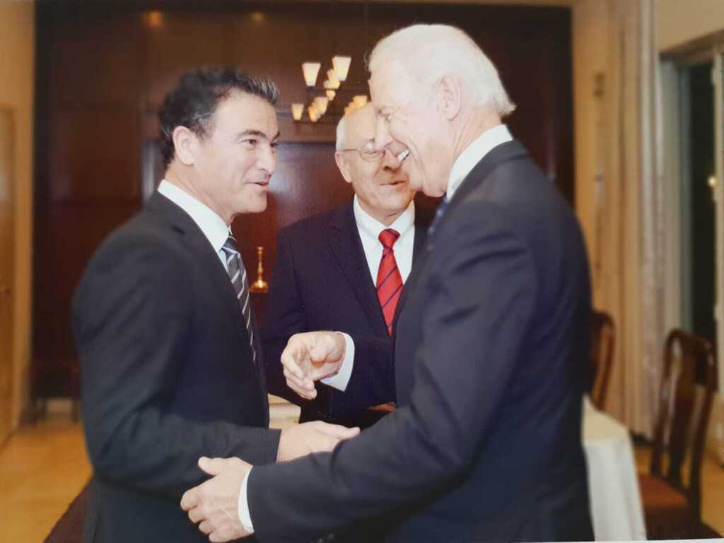 Mossad Director Yossi Cohen and U.S. President Joe Biden (Photo: Archive) יוסי כהן וג'ו ביידן