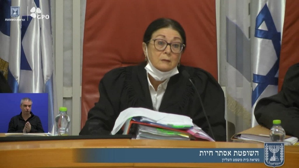 בית המשפט העליון בדיון האגודה לזכויות האזרח  נגד איכוני שב"כ במהלך התפשטות הקורונה