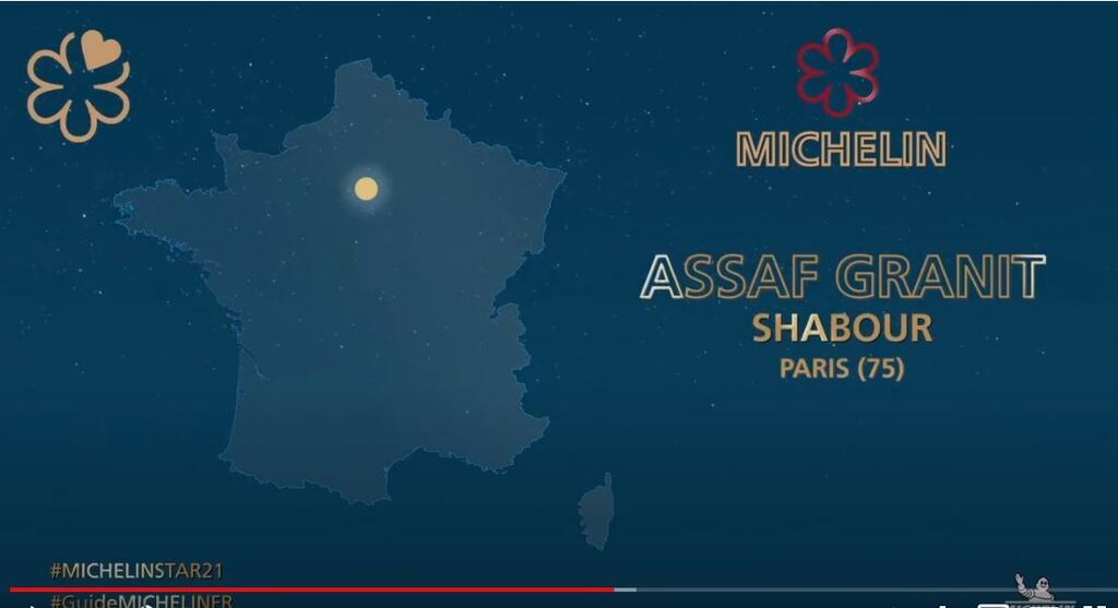 A Michelin star for Assaf Granit and his Parisian restaurant Shabour 